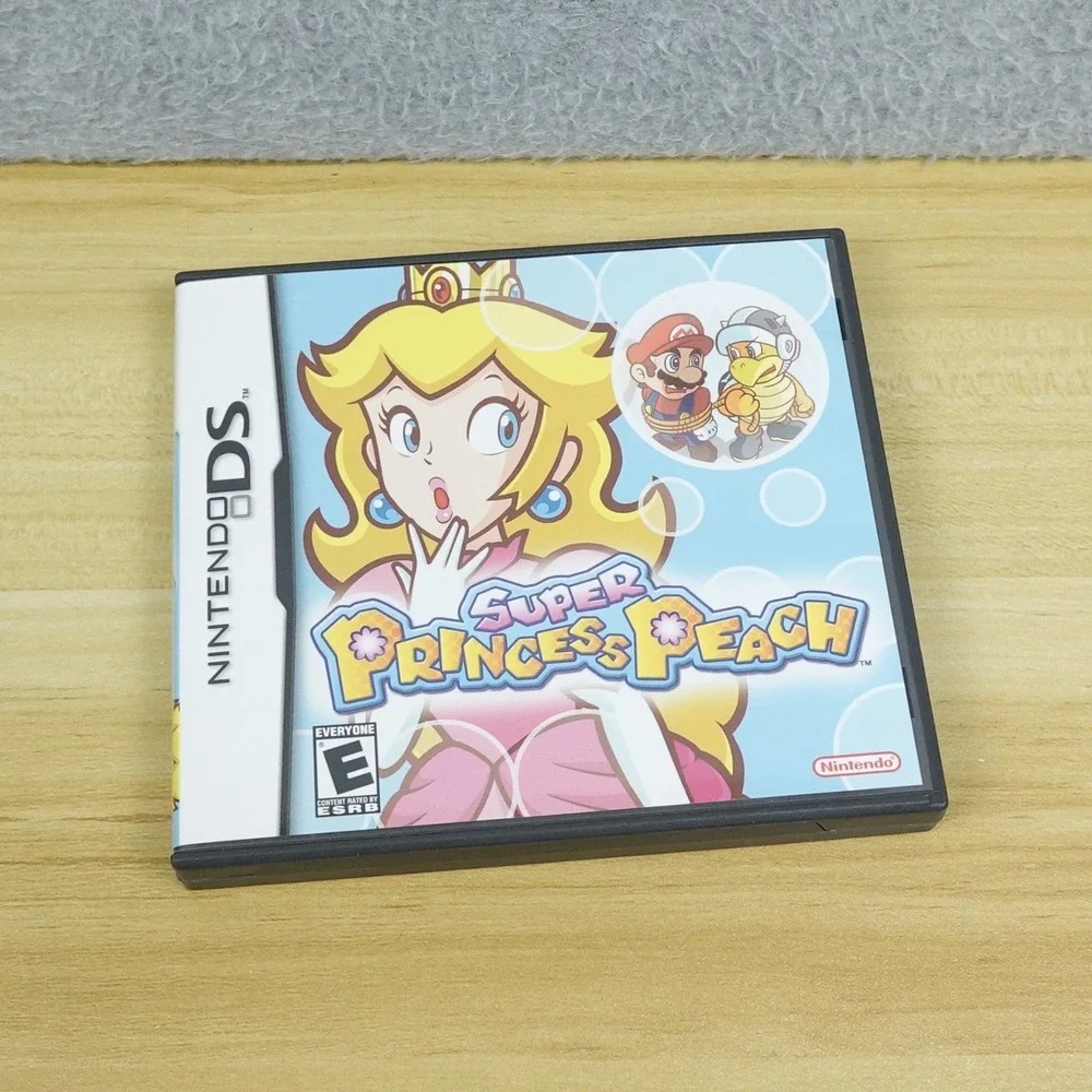 Super Princess Peach (Nintendo DS, 2006) Authentic Complete in Box